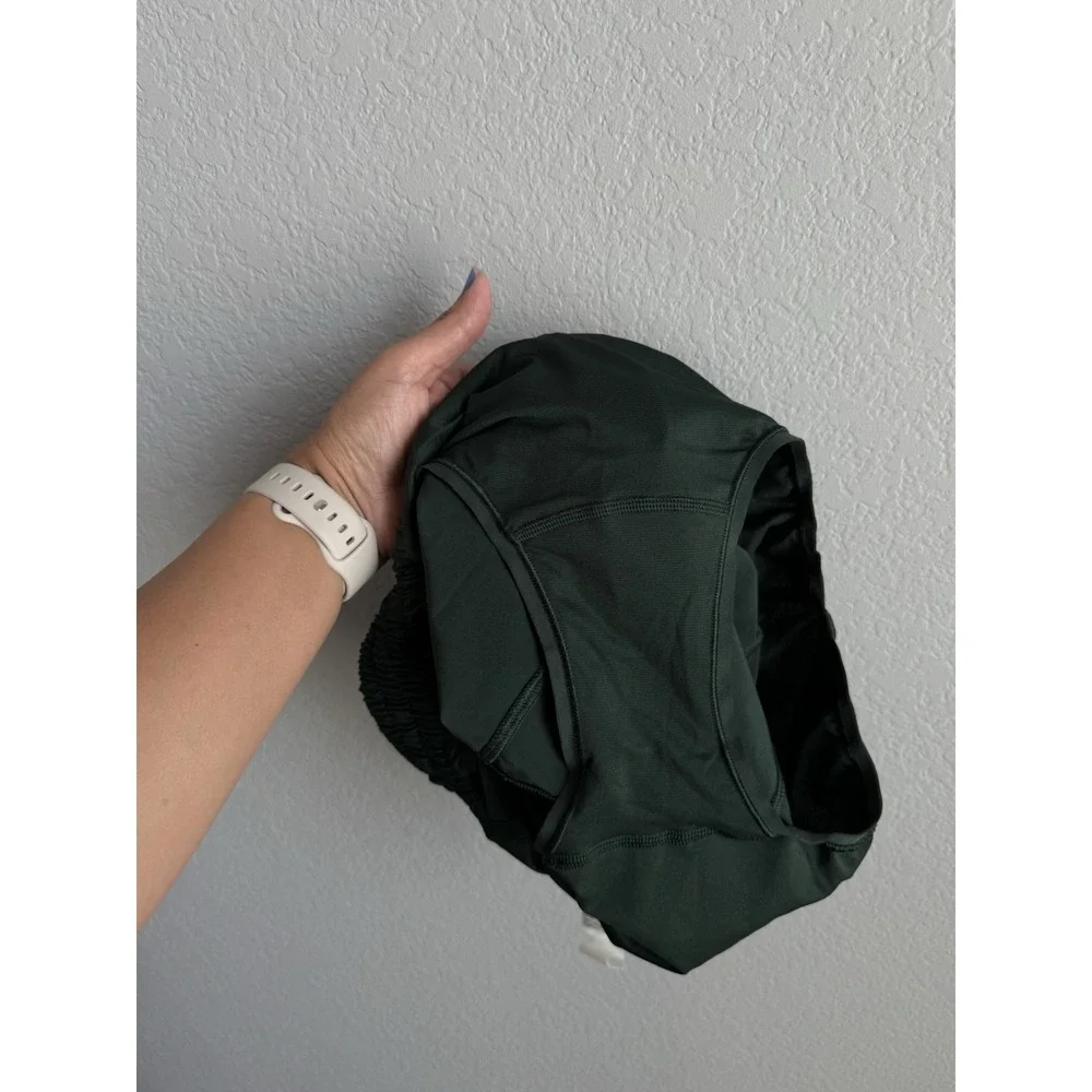 Lululemon Hotty Hot High-Rise Dark Forest Lined Short 4